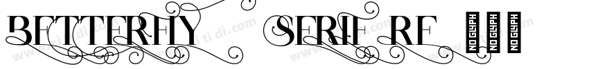 Betterfly 2 Serif Re字体转换